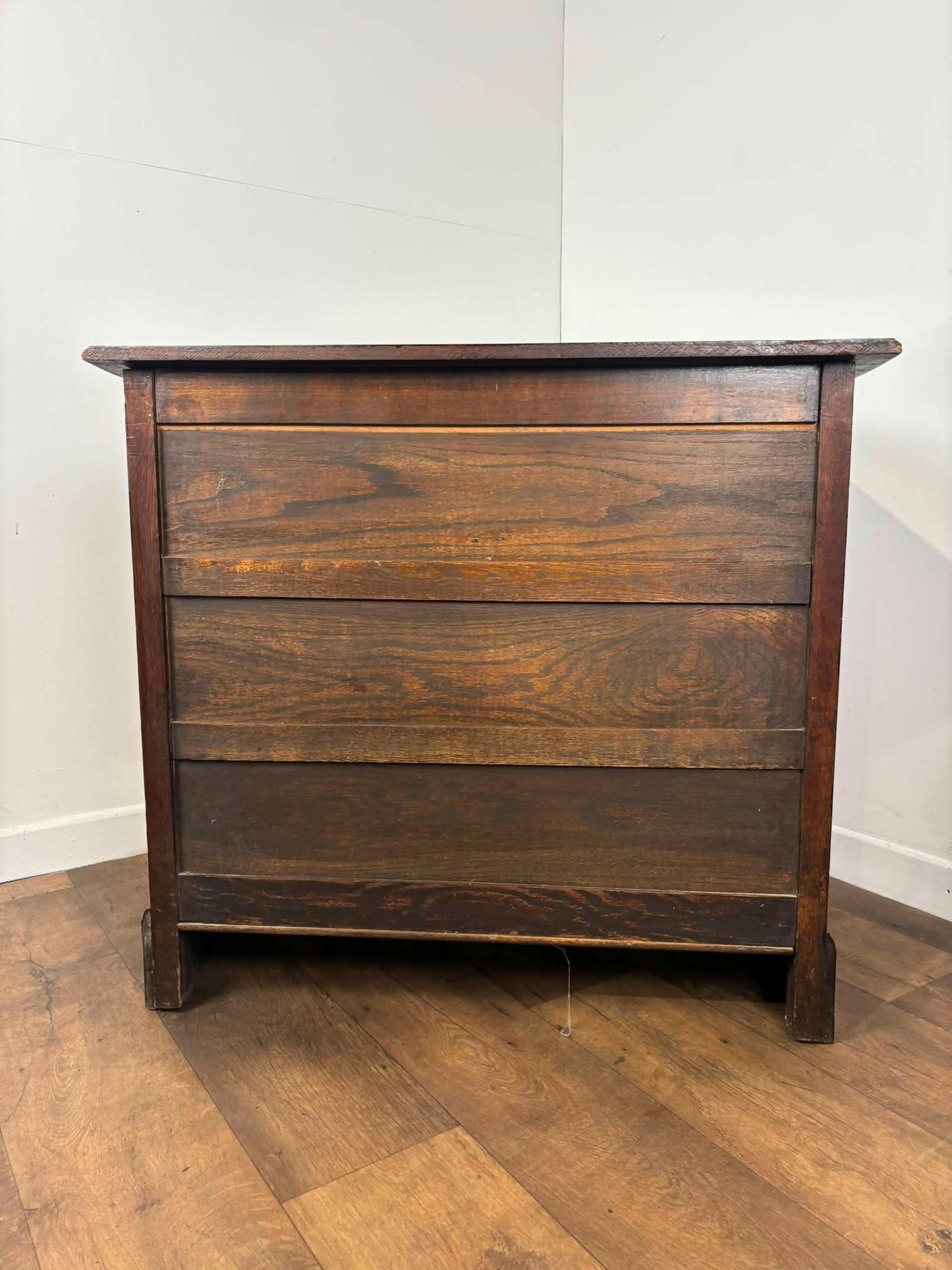 Vintage Oak Two Over Two Chest Of Drawers