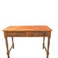 Antique 19th Century Rustic pitch pine side table desk