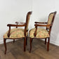 Pair of Reproduction Upholstered Armchairs