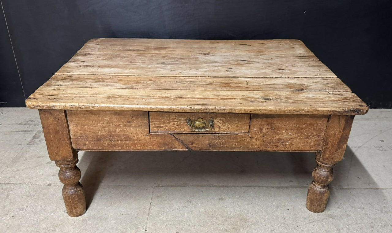 Rustic Pine Coffee Table