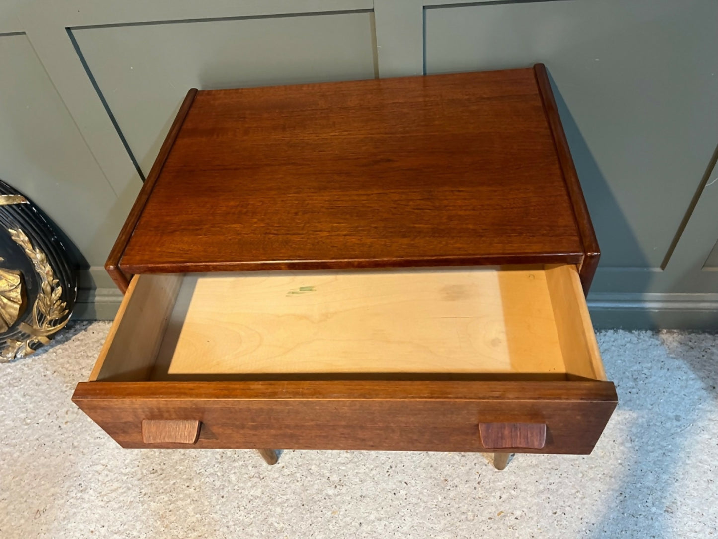 Danish Teak Chest Of Drawers By Carl Aage Skov For Munch Mobler 1956