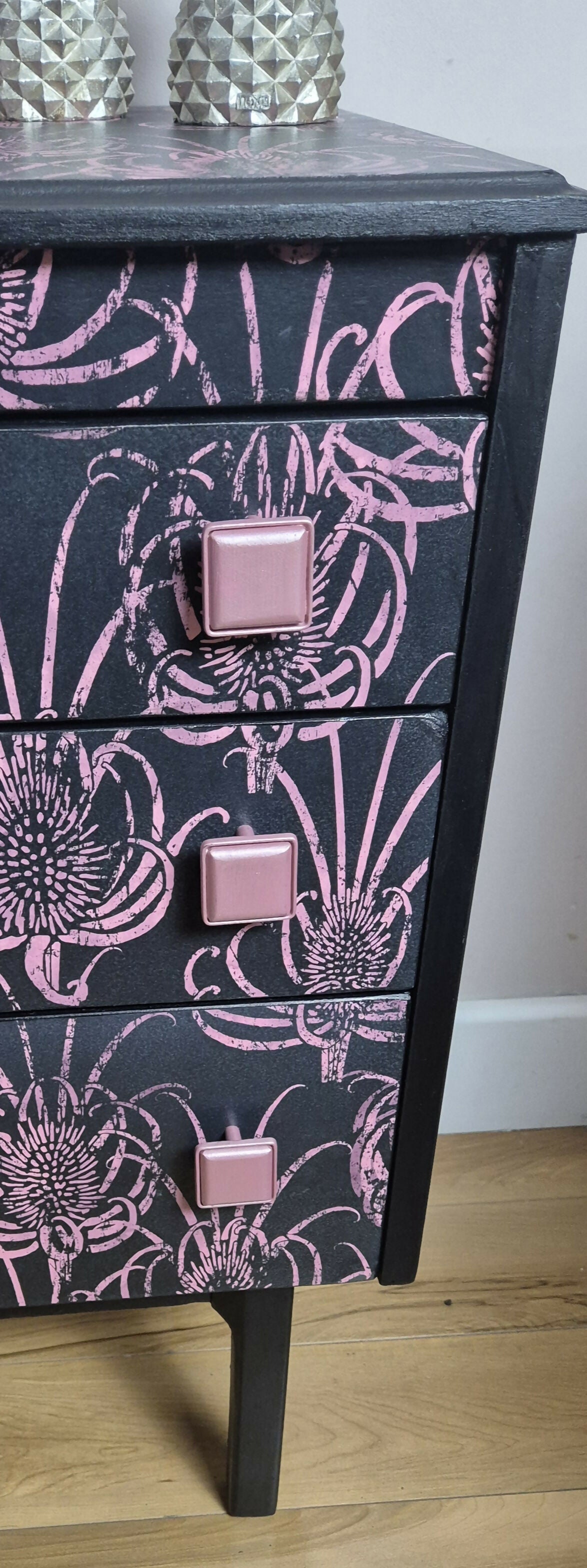 Decoupaged Chest of Drawers