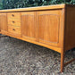 Vintage Mid Century Nathan Squares Teak Sideboard