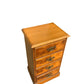 Vintage Georgian style Yew chest of drawers / bedside chest