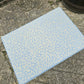Vintage Side Table with Gold Leopard Print
