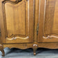 Wardrobe Vintage French Louis XVI Style Oak Four Door Carved Armoire LOT 4795