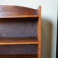 Vintage Slim Open Bookcase In Solid Oak – United Kingdom, C.1910