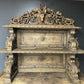 French Carved Oak Hunting Sideboard