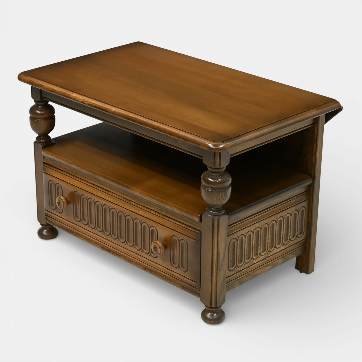 Ercol Corner TV Stand Video Cabinet Golden Dawn Corner Flap FREE UK Delivery*. SBR11073/2210E