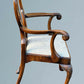 A Carved George1st Style Walnut Armchair / Antique Desk Chair