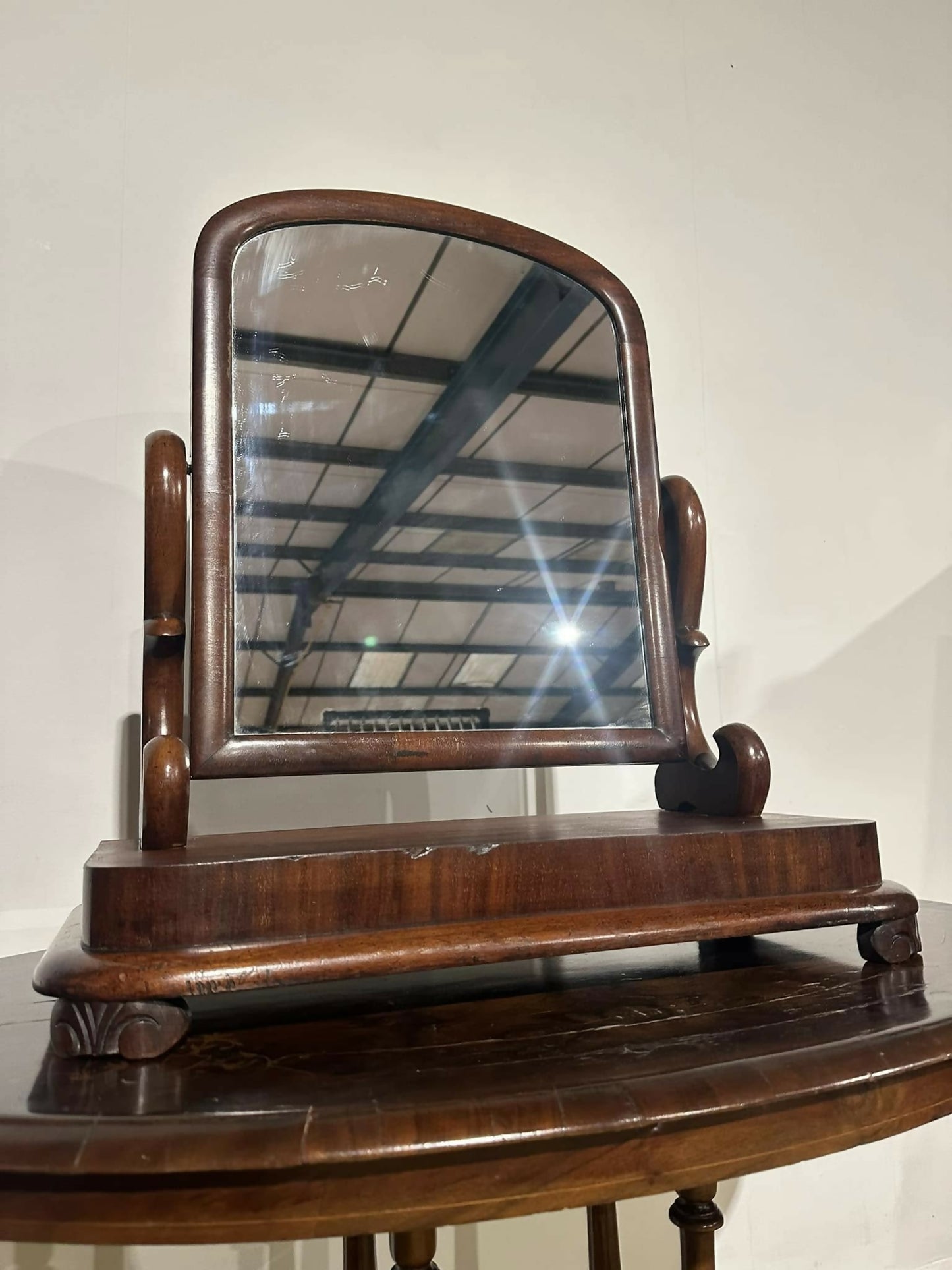 Victorian Mahogany Dressing Table Mirror8