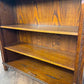 Vintage Dark Oak Open Bookcase by Jaycee – Made in England