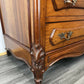 Chest of Drawers Antique French Mahogany Marble Top Carved Cabinet LOT 4809