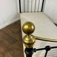 Reproduction Victorian Style Brass & iron Single Bed