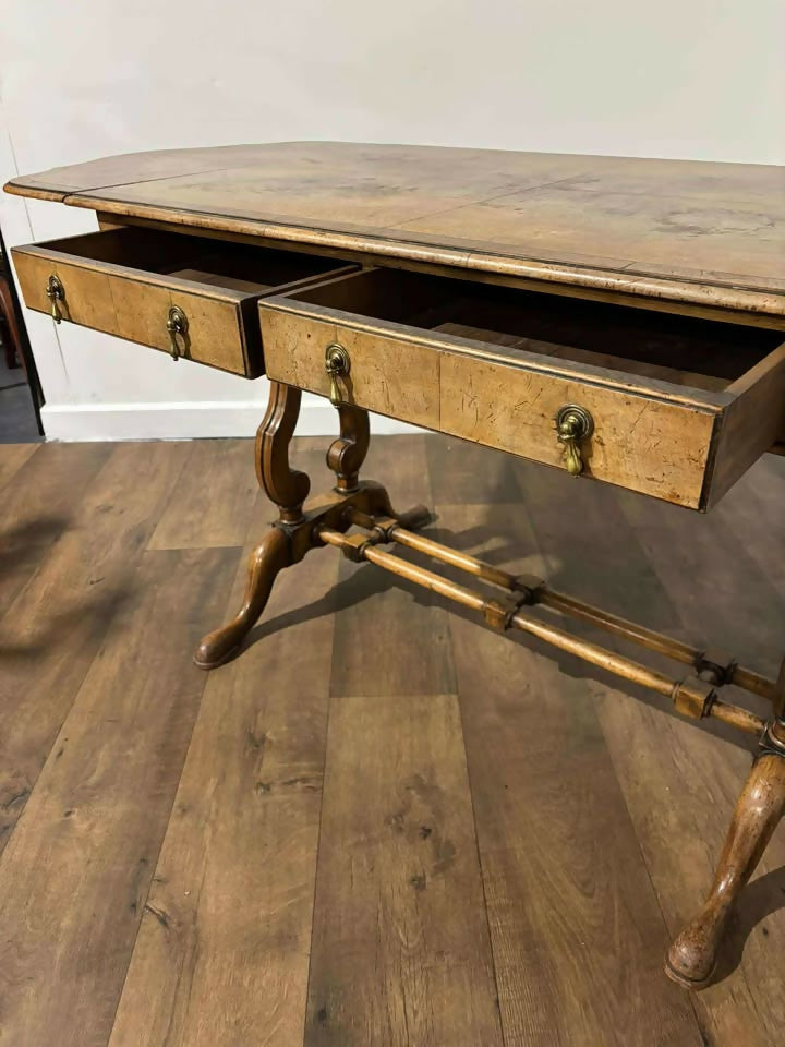 Early 20th Century Walnut Sofa Table