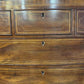 19th Century String Inlaid Bow Fronted Mahogany Chest Of Drawersb