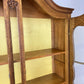 Bookcase Vintage French Louis XVI Oak Display Cabinet Carved Sideboard LOT 6282