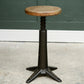 Antique Singer Sewing Machinists Stools - Cast Iron - Adjustable Height -SKU 164