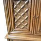 Vintage mid century Maple linen cupboard drawers by Thomasville