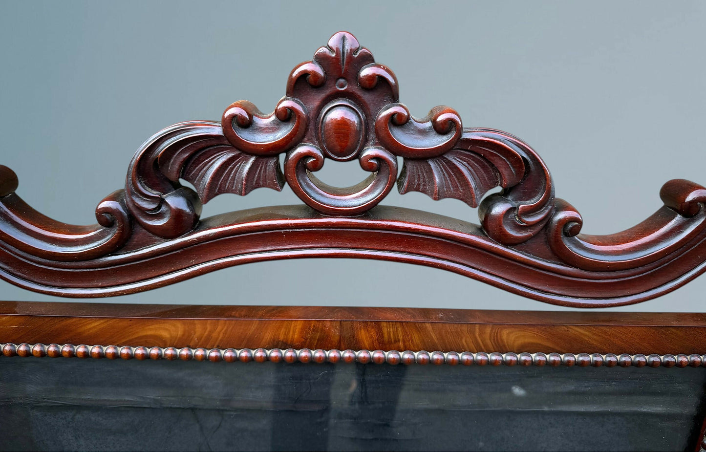 George IV Mahogany Fire Screen