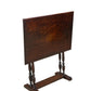 Antique Oak flip top side table