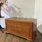 Oriental Carved Camphor Wood Blanket Box