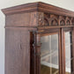 Bookcase Antique French Style Glazed Display Cabinet Oak Sideboard LOT 6545