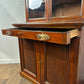 Late Victorian Mahogany Glazed Bookcase