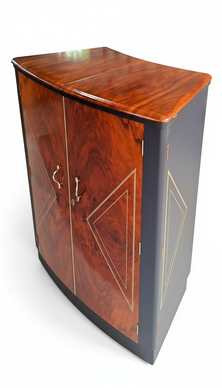 Mid Century "Turnidge of London" Cocktail Bar