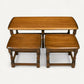 Ercol Nest Of Tables Long Coffee Table And 2 Side Tables GD FREE UK Delivery*. SBR10879/0109E