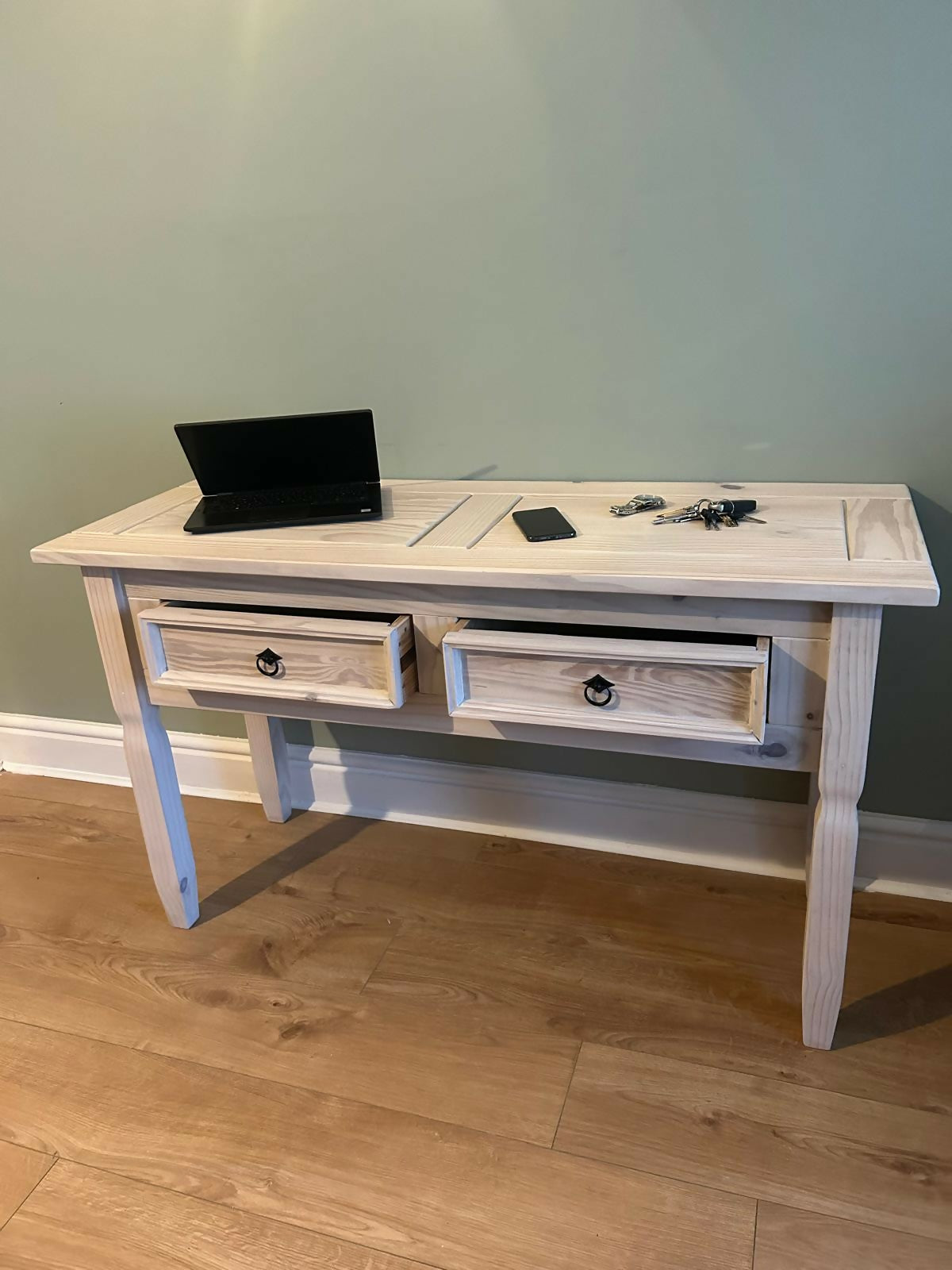 Rustic Farmhouse style Solid Wood Hallway Table