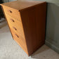 Vintage Teak Chest Of Drawers By Austin Suite 1960s V Deep Lower Drawer