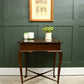 Antique Solid Mahogany Square Occasional Side Table