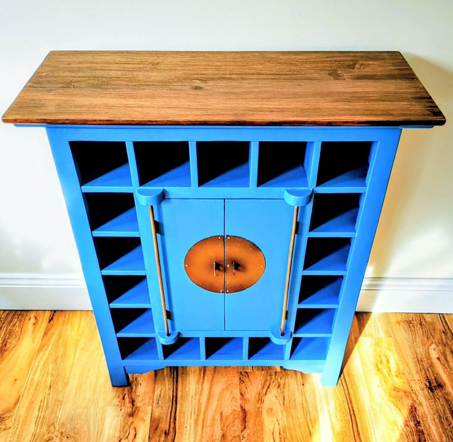 Shanghai Style Wine Rack and Cabinet