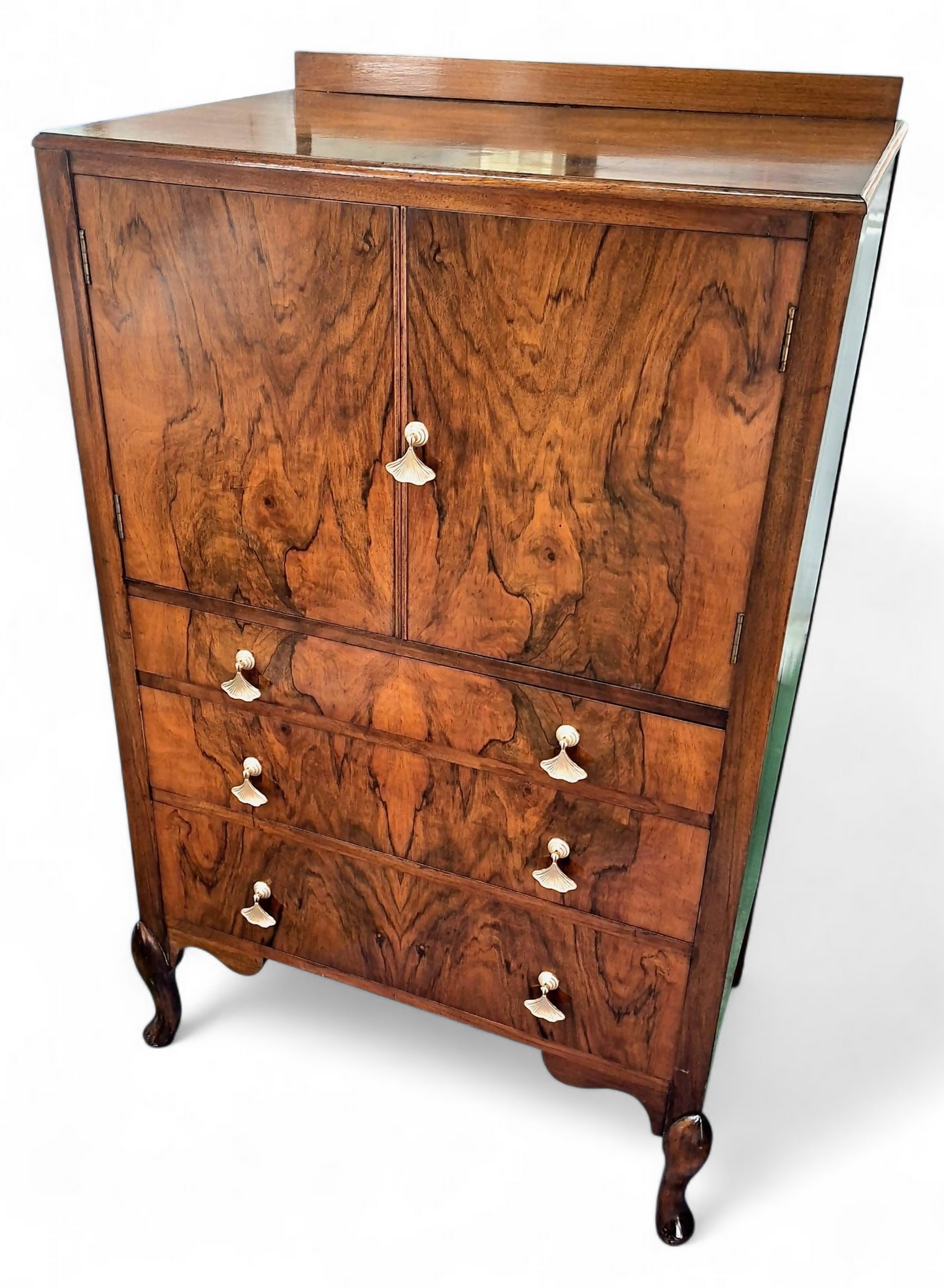 Upcycled 1940's Art Deco Tallboy