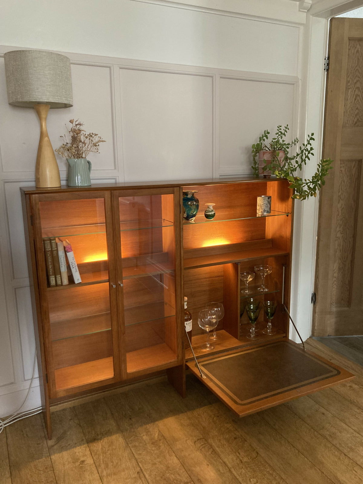 Mid Century Display Cabinet