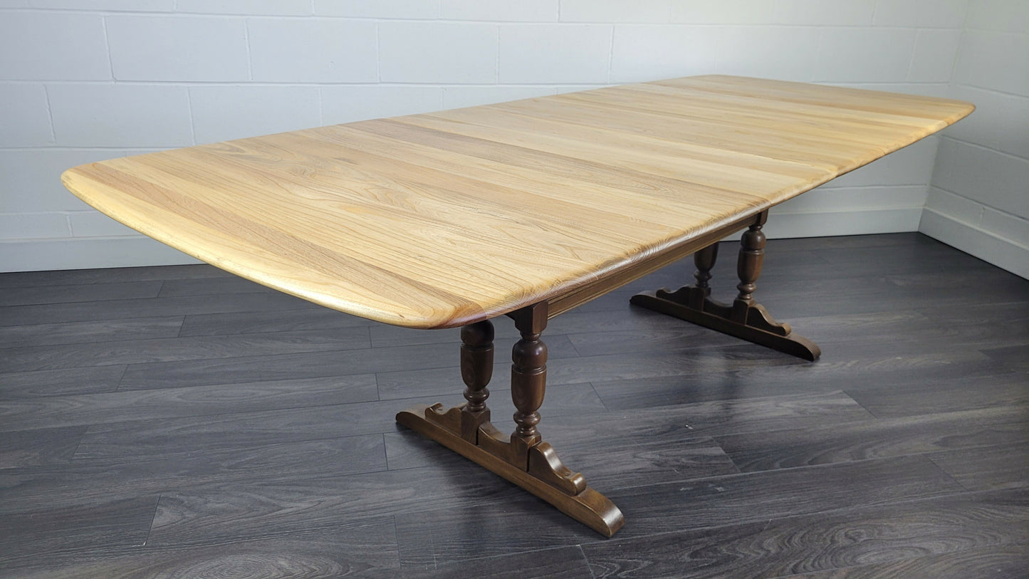 Ercol Grand Refectory Dining Table, 1990s