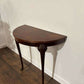 Vintage Mahogany Demi lune Hall Table