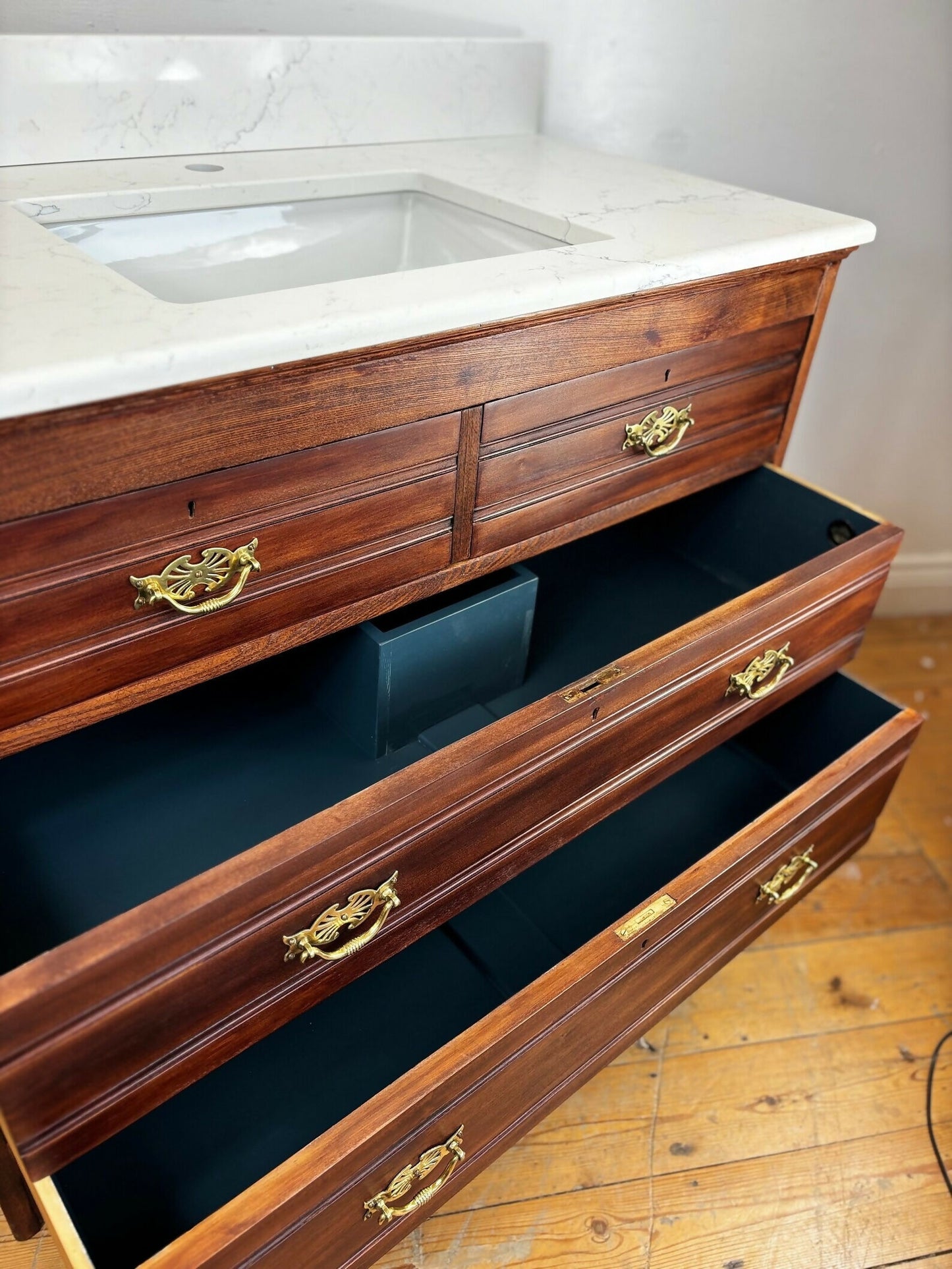 Bathroom Vanity Unit Made to Order Vanity Unit Custom Made Bathroom Furniture Antique Traditional Bathroom Washstand Basin Unit