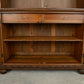 Antique French Walnut Linen Press Housekeepers Cupboard - Ornately Carved