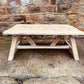 Handmade Reclaimed Wood Coffee Table | Rustic Farmhouse Low Table | Solid Timber | Vintage Cottage Style Living Room Furniture