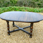 Ercol Old Colonial Extending Dining Table - Model 705 - 7 FT - Elm
