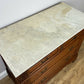 Chest of Drawers Antique French Oak Marble Top 4 Drawers Carved Cabinet LOT 6290