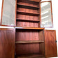 Impressive Vintage Victorian Mahogany Library Bookcase