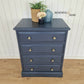 Navy Blue Chest of Drawers (6)