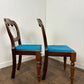 Victorian Pair of Mahogany Balloon Back Chairs