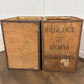Pair of Vintage Kenyan Tea Shipping Chests / Boxes