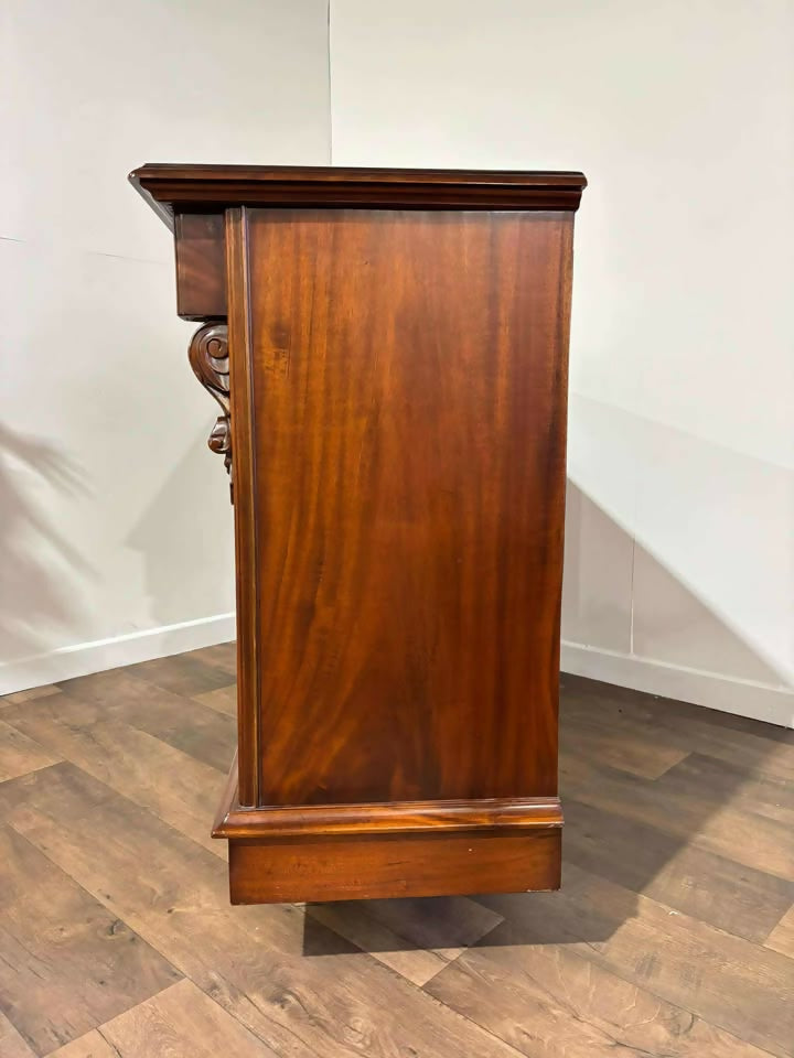 Waring & Gillow Mahogany Victorian Style Sideboard