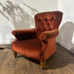 Victorian Button Back Upholstered Armchair