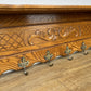 Coat Rack Vintage French Oak Wall Mounted 6 Hooks Carved Rack Hanger LOT 6209
